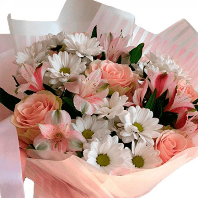 Букет цветов "Лучшее в тебе" Букет цветов "Лучшее в тебе"