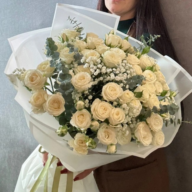 Букет цветов "Улыбка на рассвете"